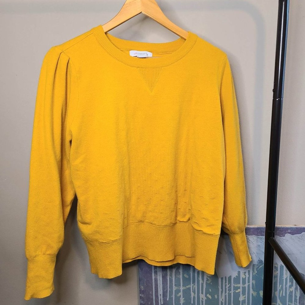 Cozy yellow sweater - Liz Claiborne